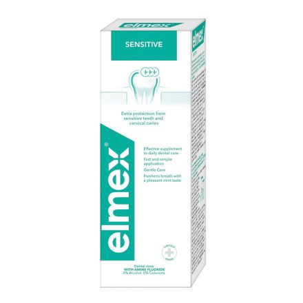 Elmex Sensitive Plus szájvíz 400 ml