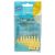 TePe Interdental brush extra soft fogköztisztító kefe 8 db/csomag - 4-sárga (0,7 mm) 