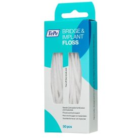   TePe Bridge & Implant Floss 30db (Híd és implantátum fogselyem)