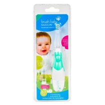   Brush-Baby BabySonic PRO világító elemes fogkefe 0-3 éves korig - zöld