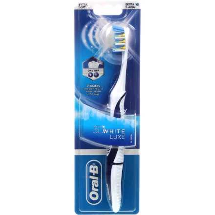 Oral-B 3D White Pulsar elemes fogkefe - extra soft