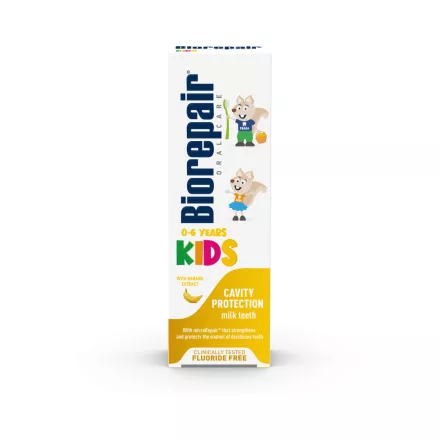 Biorepair Kids fogkrém 0-6 éveseknek 50ml - banán