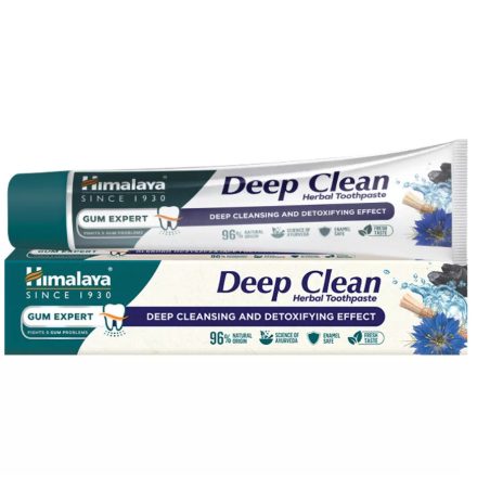 Himalaya Herbals Deep Clean gyógynövényes fogkrém 75ml 