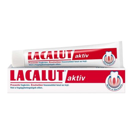 Lacalut aktiv preventív fogkrém 75 ml
