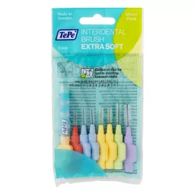   TePe Interdental brush extra soft fogköztisztító kefe vegyes méretek 8 db/csomag