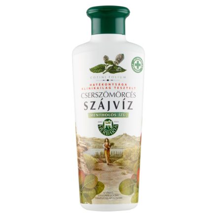 Herbária Cserszömörcés szájvíz mentolos 250 ml