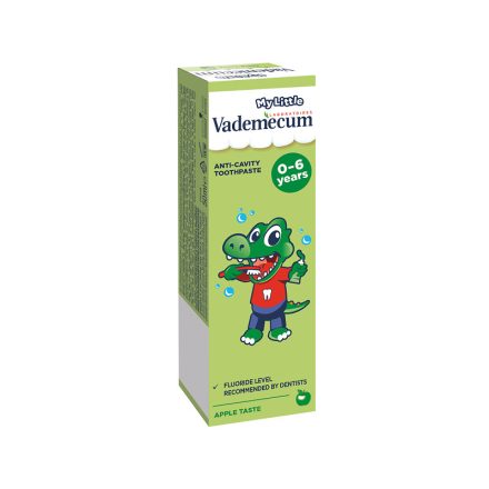 Vademecum gyerekfogkrém 0-6 éves korig 50ml - alma