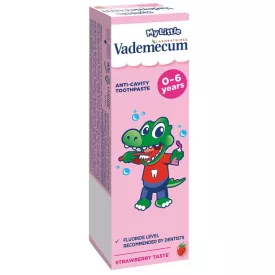 Vademecum gyerekfogkrém 0-6 éves korig 50ml - eper