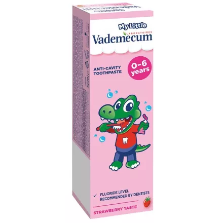 Vademecum gyerekfogkrém 0-6 éves korig 50ml - eper