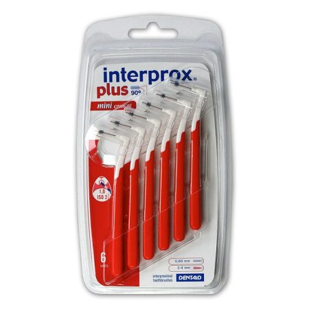 Interprox Plus fogköztisztító kefe - ISO 2 - piros (mini kúpos)