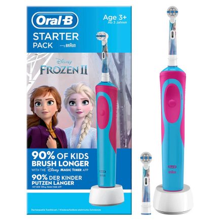 Oral-B gyermek elektromos fogkefe Frozen II Starter Pack