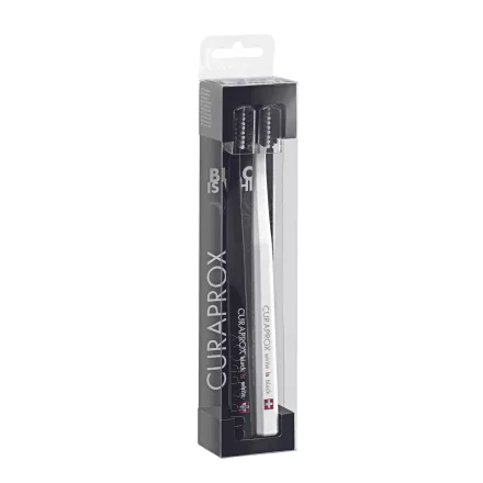Curaprox CS 5460 White is Black DUO fogkefe (bk+w)