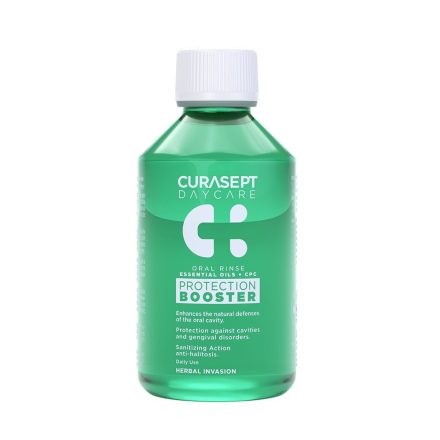 Curasept Daycare Protection Booster Herbal invasion szájvíz 500ml