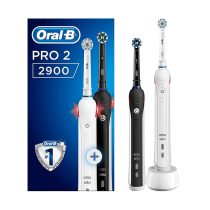   Oral-B PRO 2 2900 Black & White Duopack elektromos fogkefe csomag