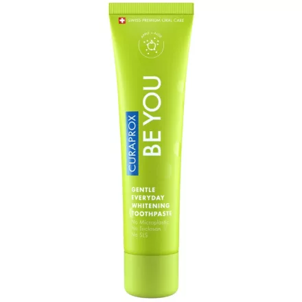 Curaprox BE YOU Explorer fogkrém 60ml  - alma + aloevera (zöld)