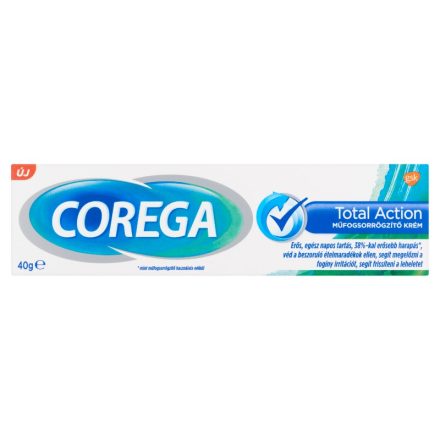 Corega Total Action műfogsorrögzítő krém 40g