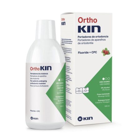 KIN Orthokin szájvíz epres-mentás 500ml