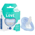 Curaprox Baby orthodonciás cumi Kék - 2. méret - 2,5 éves kortól - 1db