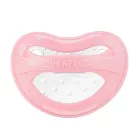 Curaprox Baby orthodonciás cumi Rózsaszín - 0. méret - Minden korosztály - 1db