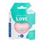 Curaprox Baby orthodonciás cumi Rózsaszín - 0. méret - Minden korosztály - 1db