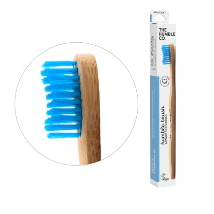 Humble Brush bambusz fogkefe soft - kék