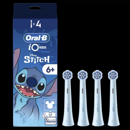 Oral-B iO Kids 6+ Stitch gyermek pótfej 4db