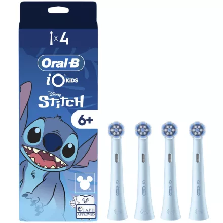 Oral-B iO Kids 6+ Stitch gyermek pótfej 4db