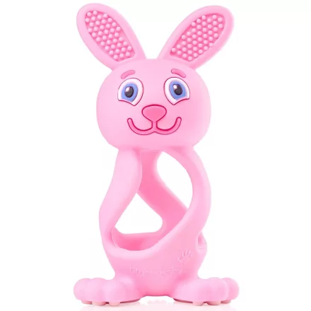 BRUSH-BABY Bobbie Bunny rágóka - pink