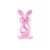 BRUSH-BABY Bobbie Bunny rágóka - pink