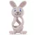 BRUSH-BABY Bobbie Bunny rágóka - szürke