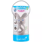 BRUSH-BABY Bobbie Bunny rágóka - szürke