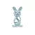BRUSH-BABY Bobbie Bunny rágóka - zöld