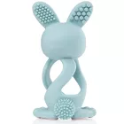BRUSH-BABY Bobbie Bunny rágóka - zöld