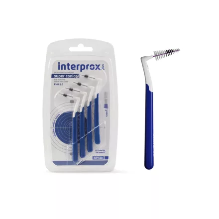 Interprox Plus fogköztisztító kefe - PHD 2.0 - sötétkék (szuper kúpos)