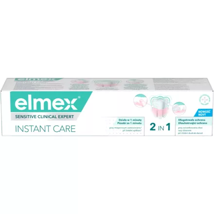 Elmex Sensitive Clinical Expert Instant care fogkrém 75ml
