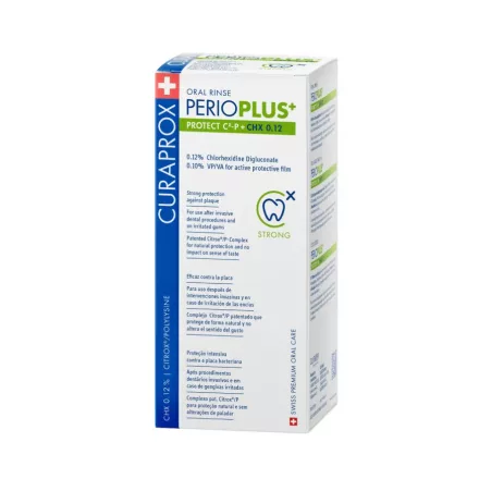 CURAPROX Perio Plus+ Protect szájvíz 0,12% CHX + CITROX 200ml 