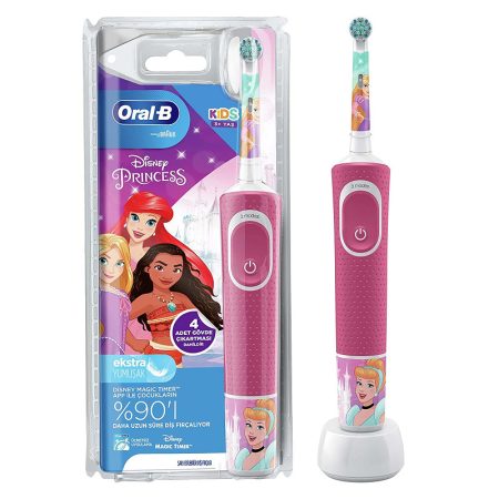 Oral-B D100 Vitality - Hercegnő gyermek elektromos fogkefe