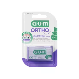  GUM Ortho wax - Fogszabályozós viasz - Menta ízű - bliszteres