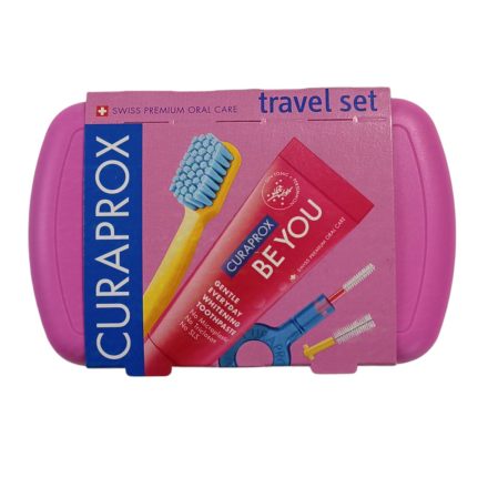 Curaprox utazó szett - pink
