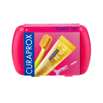 Curaprox utazó szett - magenta