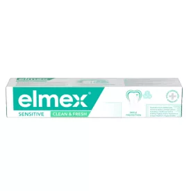 Elmex Sensitive Clean & fresh fogkrém 75ml