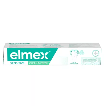 Elmex Sensitive Clean & fresh fogkrém 75ml