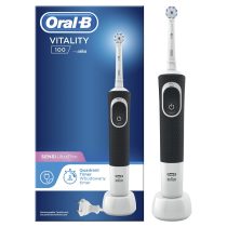   Oral-B D100 Vitality Black Sensi UltraThin elektromos fogkefe