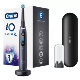 Oral-B iO Series 8 Black elektromos fogkefe - 2 kefefej