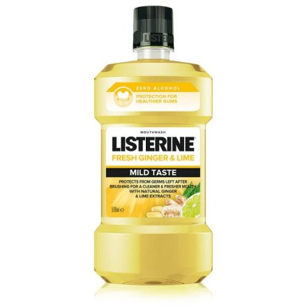 Listerine Fresh Ginger & Lime Mild taste szájviz 500ml