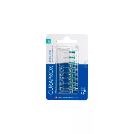 Curaprox Prime fogköztisztító kefe utántöltő 8db - CPS 06 - türkiz