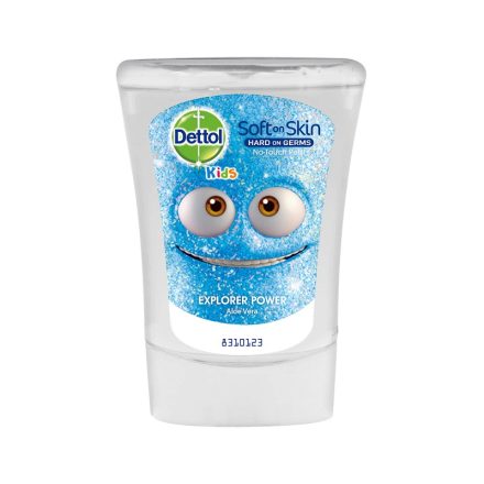 Dettol érintés nélküli kézmosó utántöltő 250ml - Kids Aloe Vera és Bambusz