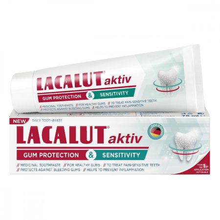 Lacalut Aktiv gum protection & sensitivity 75 ml