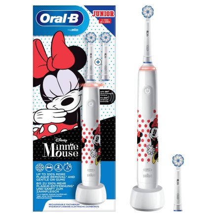 Oral-B PRO 3 Junior Sensi UltraThin - Minnie Mouse - extra pótfejjel