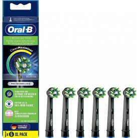 Oral-B EB50BK-6 CrossAction fekete pótfej 6db